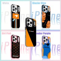 SuperCar M-McLarenES Phone Case for iPhone 17 air 16 e 15 14 13 12 11 Pro Max Plus White 2-in-1 Jelly case