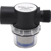 1/2inโ14 Female Thread Inline Filter 50 Mesh Screen Plastic Construction Water Strainer for Pipeline new