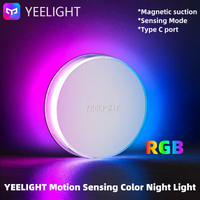 Yeelight RGB Sensor Night Light Intelligent Motion Detection Type-C Magnetic colored Night Light Automatic Always On 2 Modes