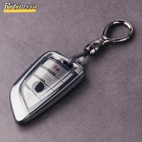 TPU Car Key Case Cover Key Bag For Bmw F20 G20 G30 X1 X3 X4 X5 G05 X6 Accessories Car-Styling Holder Shell Keychain Protection