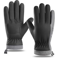 AliExpress Men's Warm Gloves for Autumn and Winter, Windproof, Cold-Proof, Anti-Slip, Touchscreen Compatible, for Riding Electric Bikes, for Men and Women