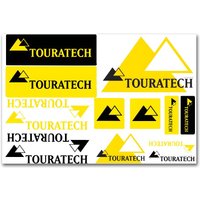 AliExpress NONE 1PC Bike Motorcycle Car Locomotive Reflective Laser Sticker Styling Vinyl Decal Stickers Decoration FOR T-TOURATECH