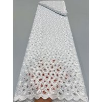 White African Lace Fabric 2026 High Quality 5Yard Luxury Laces On Sale 5 Yards Dubai for Wedding Luxury Nigerian Lace Fab M525-1