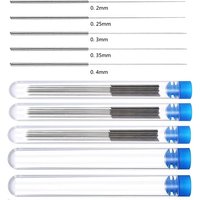 10pcs 3D Printer Stainless Steel Nozzle Cleaning Needles Kit 0.2/0.3/0.4/0.5/0.6/0.8/1.0mm Nozzle Drills Needle For 3D Printer