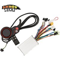 AliExpress ANNOYBIKE Sine Wave Controller Set With LCD Display Ebike Controller Electric Bicycle tf100 24v36v48v 350w 18A 350W Accessories