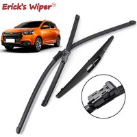 Erick's Wiper Front & Rear Wiper Blades Set For JAC Refine S2 2015 - 2023 Windshield Windscreen Window Rain Brushes 22"+16"+10"