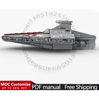 1813 PCS Space War Model Assault Cruiser MOC Customize Modular Building Block Kids Educational Model DIY Boys Festival Toy Gift