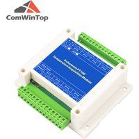 Module d'acquisition de température à sortie Modbus RS485 pour capteurs thermocouples PT100 K/S/R/B/N/E/J/T à 2/4/8/16 canaux