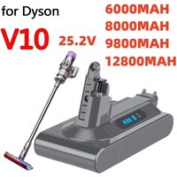 12800mAh 25.2V V10 Battery Replacement For Dyson V10 Battery Compatible with for Dyson SV12 Animal V10 Absolute