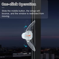 Children Safety High Quality Child Safe Locks Easy Kids Baby Safety Security Sliding Window Locks for Push-pull Door