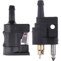 Set 1/4 ″ 6mm Male & 5/16 ″ 8mm Female Fuel Line Hose Adapter Fitting Pipe Connector for Yamaha Outboard Boat Accessories