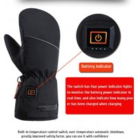 AliExpress NONE Lined Gloves Heated Mittens Rechargeable Thermal Breathable Soft for Women for Cycling