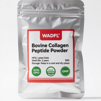 Customized Packaging Bulk Out Pack Aluminum Foil Bag Hydrolyzed Bovine Collagen Peptide Powder Factory Direct Sales