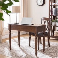 American solid wood desk writing desk computer desk home retro office study small table suitable for bedrooms and living rooms