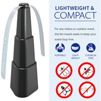 Fly Fans For Tables Effective Fly Repellent Fan Keeps Flies Away With Soft Blades Food Protector Pest Drive Away Table Fan