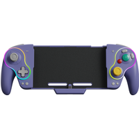 LinYuvo Retro Gamepad KS63 for Switch OLED with Dazzle Color,Programming ,Vibration Adjustment & Six-Axis Somatosensory