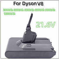 2800mAh Vacuum Cleaner Battery For Dyson V8 Series Li-ion Replacement Original Battery DC58 DC62 DC74 SV11 SV10 SV12