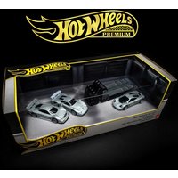 Origial Hot Wheels 2025 Clk Premium Box Set Exotic Racers Porsche GMH39 Mclaren Mercedes-Benz Transporter Diecast Model Car