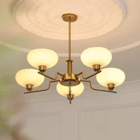 French Antique Living Room Chandelier Warm Romantic Simple And Luxurious Retro Bauhaus Style For Home Use Bedroom Chandelier