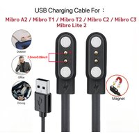 Smartwatch Dock Charger Adapter Magnetic USB Charging Cable for Amaztim C20/C20 Pro Smart Watch Charge Accessories