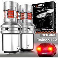 2pcs LED Brake Light For Renault Twingo 1 2 3 1996-2020 2007 2008 2009 2010 2011 2012 2013 2014 2015 2016 2017 2018 Accessories