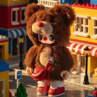 Chao Sweet Rebel Bear Satchel Series Blind Box Cute Anime Figure Momotale Doll Surprise Bag Mystery Box Collect Toys Girl Gift