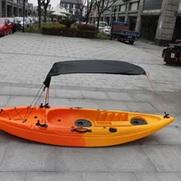 POTEAX Single Kayak Canoe Awning Fishing Shade Cover Sun Canopy 125*110cm Folding Sunshade Tent Rain Shelter Boat Accessories