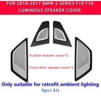For Retrofit Ambient Lighting BMW 5 Series F10 F11 F18 Horn 2010-2017 LED Ambient Light Speaker Cover Luminous Tweeter suitable