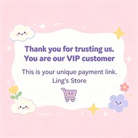 Custom Link for Jewelry Packaging Bag Pouch Box Unique Personalized