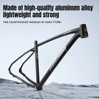 BOLANY Aluminum Alloy XC MTB Frame 135mm Rear Dropout Quick Release 68mm Thread 27.5-inch Frame Lightweight and Durable