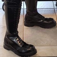 Black Round Toe Men's Knight's Boots Matte Leather Knee High Shoes for Men New Style Runway Shoes Zapatos Para Hombres