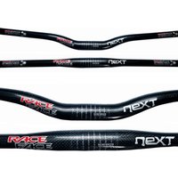 Race Face NEXT 3K Glossy Carbon Handlebar Flat/Rise Bicycle Handlebar Mountain Bike 31.8*600/620/640/660/680/700/720/740/760mm
