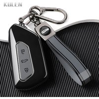 New TPU Car Key Case Cover For VW Volkswagen Golf 8 ID.3 ID.4 Skoda Octavia A8 MK4 MK8 2022 2021 GTI R Keyless Accessories Shell