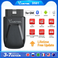 VDIAGTOOL D501 for GM OBD2 Scanner J2534 Programming Active Test 27+ Reset All System Car Diagnostic Tool Lifetime Free Update