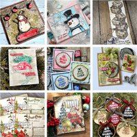 WINTER MAGIC Christmas Snowman Theme DIY Decoration Kit Metal Cutting Dies and Stamps For Scrapbooking Dies Craft Stencil 2024