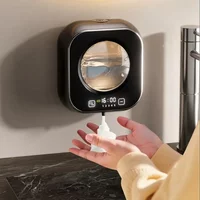 Automatic Hand Sanitizer Smart Electric Foam Detergent Wall Mounted Sensor Mobile Phone Soap Dispenser USB Charging 320ml