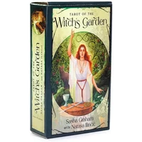 tarot of the witch's garden Fortune Telling Game Divination Board Games Taro Oracle Deck Playing Full English Mysterious Version