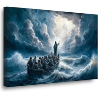 Jesus Canvas Wall Art Christian Posters Print Mural for Bedroom Office Living Room Cafe Bar Wall Decoration Home Decor xinch