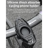 AliExpress NONE High Elastic Silicone Mobile Phone Holder Universal Road Bicycle Phone Mount Portable MTB Cell Phone Bracket Bike Accessories