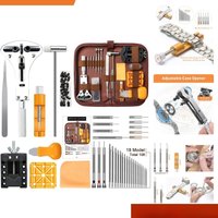 PROFI Uhrenwerkzeug-Set 162-teilig Uhrmacherwerkzeug Uhrengehäuseöffner Reparatur