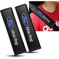 Auto Accessories Car Safety Belt Covers Seat Belt Pad For Ford Fiesta Mondeo Fusion Shelby Edge Shelby Mustang ST Racing Focus 2