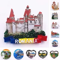 World Tourism Fridge Magnets Souvenir Italy Spain French Denmark USA Austria Canada Australia Norway Luxembourg Fridge Stickers