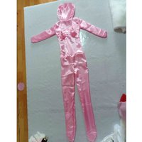 1.75cm Pink Handmade Satin Doll Covers Soft Silky Touch Washable Hug Pillow Cover No Filling Material Mannequin Cosplay Prop