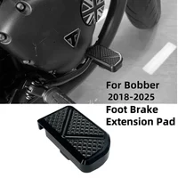 Motorcycle Rear Brake Pedal Enlarger Foot Brake Extension Pad For Triumph Bonneville Bobber 2018-2025