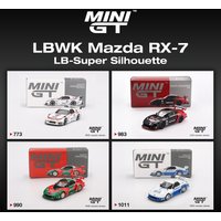 MINIGT 1:64 Mazda LBWK RX7 FD3S LB Super Silhouette Diecast Diorama Model Collection Toys 773 990 963 1011
