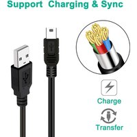 For PS3 Controller Mini-USB Charger Cable for Gopro Camera TI-84 PS3 Wireless Game Console Controller Charging Data Cord