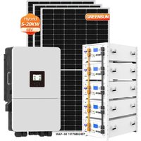 Deye Complete Solar Kit Hybrid Solar Panels System for Home 20kw 18kw 16kw 15kw 14kw 12kw 10kw 48v Dc 3phase 400vac Solar System