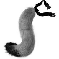 Faux Fur Fox Costume Cat Tail Cosplay Halloween Christmas Party Costume One Size Kawaii Accessories