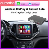 Kabelloses CarPlay Android Auto für Dodge Challenger Chrysler 300C Jeep 2014-2019 OEM Auto-Interface-Upgrade Multimedia-Decoder-Box