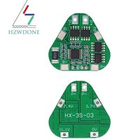 3S 12V 18650 Lithium Battery Protection Board 11.1V 12.6V overcharge over-discharge protect 8A 3 Cell Pack Li-ion BMS PCM PCB